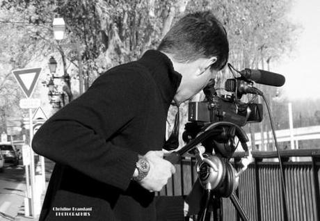 Agde : L’ Ephèbe de nouveau libéré Coulisse du tournage pour les 50 ans de la découverte de l’Éphèbe d'Agde Claude BARTHELEMY. Un caméraman