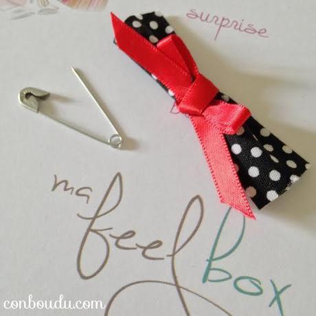 Ma Feel Box, la 1ère BOX créative qui cartonne déjà : ADOPTEE ! #mafeellife #mafeelbox La broche