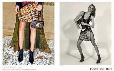 Charlotte Gainsbourg est le nouveau visage de la prochaine campagne Louis Vuitton...