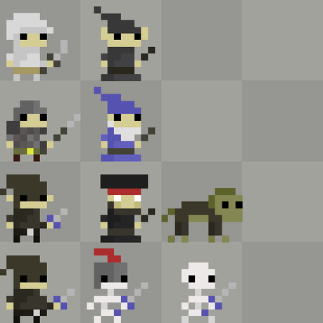 Essais pixel-art Essais pixel-art