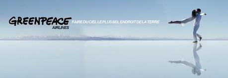 Faire du ciel un lieu tout propre greepeace airlines