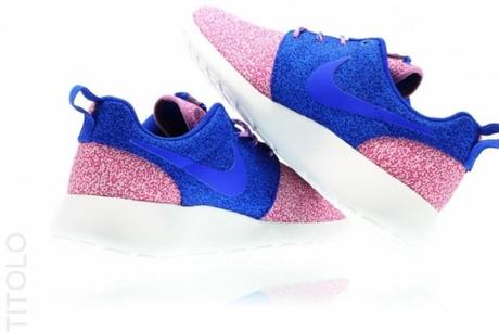 Nike wmns Roshe Run Print White Cobalt Magenta Nike roshe run wmns cobalt magenta