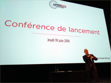 Conférence de presse du Festival Lumière 2014: j'y étais