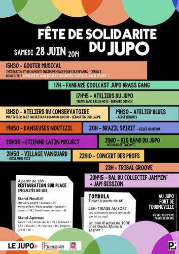 Fête de solidarité du JUPO ce samedi 28 juin 2014 jupo,jazz,le havre,solidarité,association