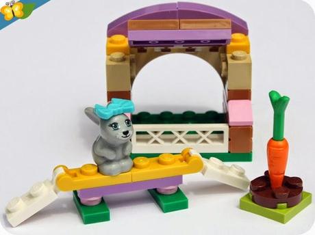 LEGO® Friends Animaux - Série 2 - Le lapin et son clapier LEGO® Friends Animaux - Série 2 - Le lapin et son clapier
