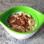 Bento fromage blanc, bananes, speculoos Bento fromage blanc, bananes, speculoos