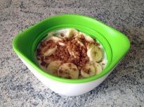 Bento fromage blanc, bananes, speculoos Bento fromage blanc, bananes, speculoos