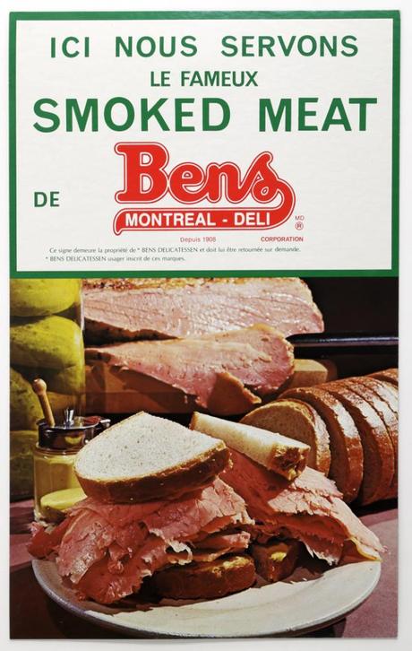 You know @SchwartzsDeli @Reubensmtl and @Lesters_Deli, now discover or rediscover Ben’s at @MuseeMcCord #SouvenirBensMcCord #Montreal #Delicatessen #smokedmeat L. M2008.8.146-P1