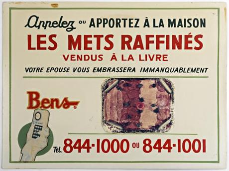 You know @SchwartzsDeli @Reubensmtl and @Lesters_Deli, now discover or rediscover Ben’s at @MuseeMcCord #SouvenirBensMcCord #Montreal #Delicatessen #smokedmeat I. M2008.8.63-P1
