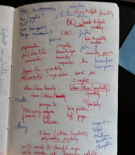 Comment est né Exploratology ? brainstorming-noms
