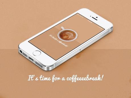 Wallpaper iPhone, c'est l'heure du café
