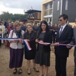 Inauguration du Solar Decathlon : retour en images Inauguration du Solar Decathlon par la Ministre du Logement