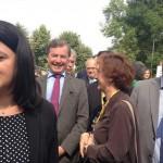 Inauguration du Solar Decathlon : retour en images Visite du Solar Decathlon par la Ministre du Logement