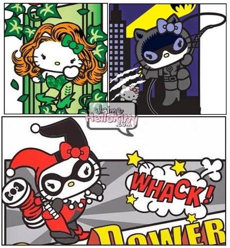 Hello Kitty x DC Comics : Nouveaux personnages http://www.jaimehellokitty.com/images/2014/DCHELLOKITTY2014.jpg