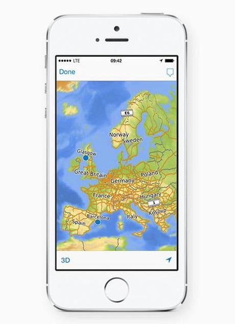 Le GPS sur iPhone Garmin Viago arrive en France