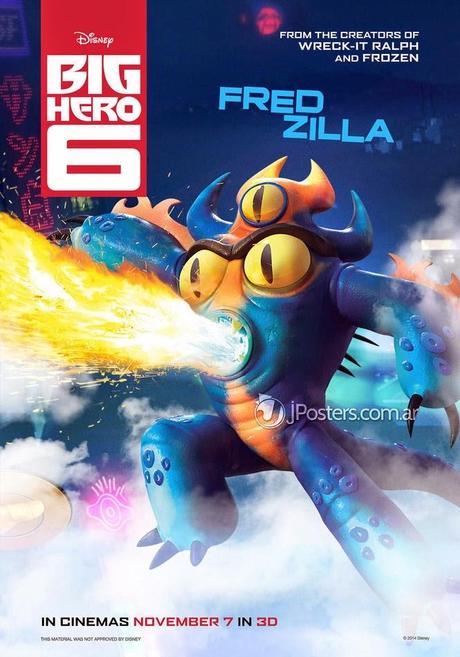 MOVIE | Big Hero 6 : Les héros du nouveau Disney/Marvel s'affichent ! MOVIE | Big Hero 6 : Les héros du nouveau Disney/Marvel s'affichent !