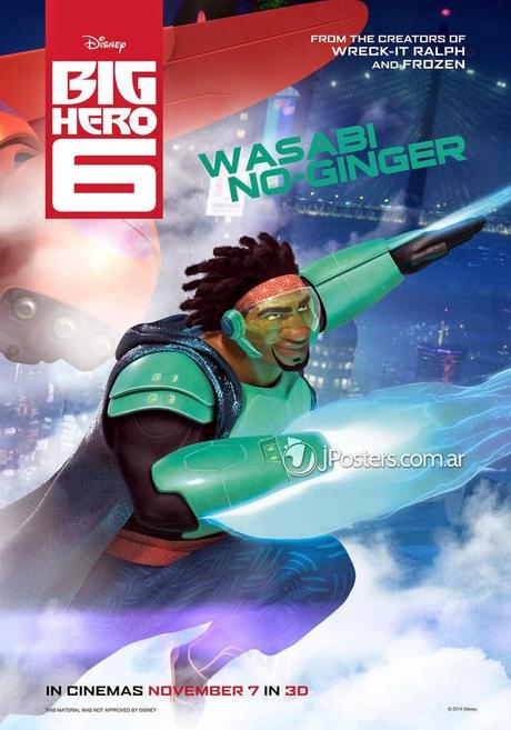 MOVIE | Big Hero 6 : Les héros du nouveau Disney/Marvel s'affichent ! MOVIE | Big Hero 6 : Les héros du nouveau Disney/Marvel s'affichent !
