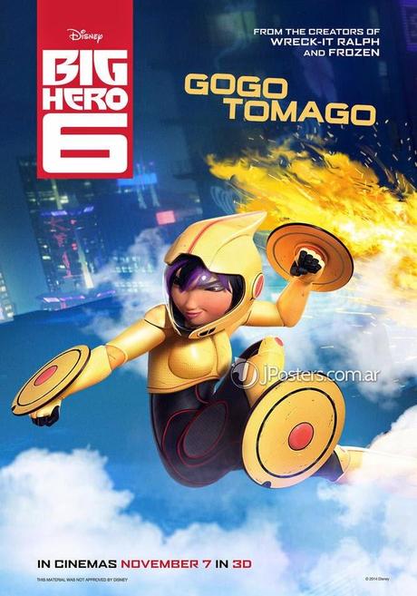 MOVIE | Big Hero 6 : Les héros du nouveau Disney/Marvel s'affichent ! MOVIE | Big Hero 6 : Les héros du nouveau Disney/Marvel s'affichent !
