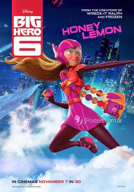 MOVIE | Big Hero 6 : Les héros du nouveau Disney/Marvel s'affichent ! MOVIE | Big Hero 6 : Les héros du nouveau Disney/Marvel s'affichent !