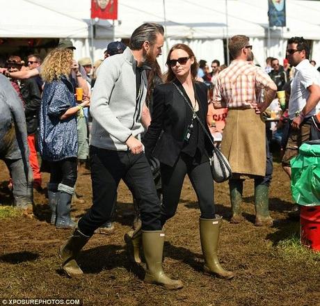 Stella McCartney assiste au festival de Glastonbury 2014