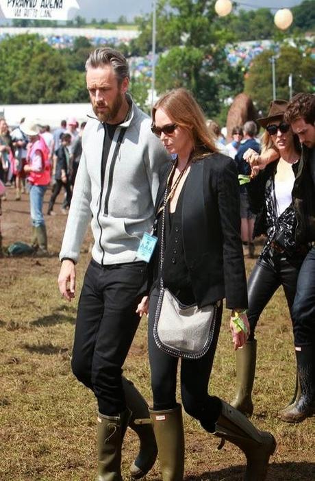 Stella McCartney assiste au festival de Glastonbury 2014