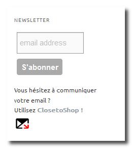 Dopez les inscriptions à vos newsletters avec ClosetoShop signin_newsletter_box