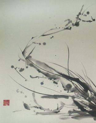 Des exercices sur la voie de l'encre