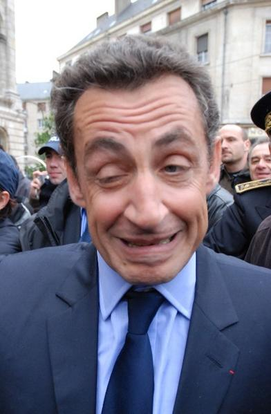 Nicolas Sarkozy à Orléans : la seule photo (que j'ai vu de ma fenêtre)