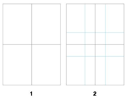 Une grille pour libérer les compositions visuelles (ou ma vie pédagogique de directeur artistique 2 : ) Grille2