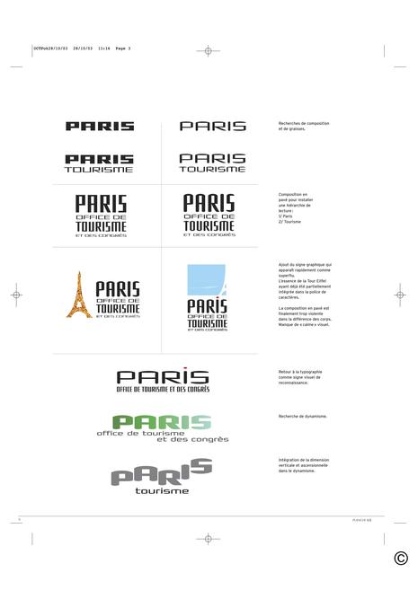 Comment je me suis fait schtroumpfer dans une compétition portant sur l’identité visuelle de l’office de tourisme de Paris (ou ma vie professionnelle :-)