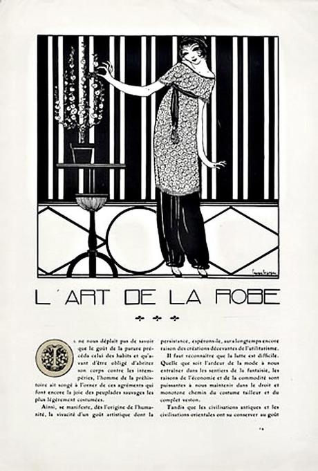 1911: Les premières photos de mode couleurs de l’histoire georges-lepape-1911-l-art-de-la-robe-paul-poiret-fashion-photography-complete-article-12-pages-hprints-com