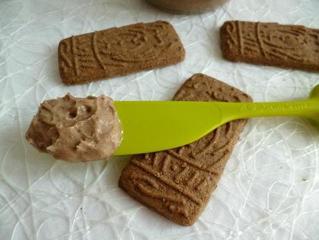 pâte à tartiner diététique aux speculoos complets et avec inuline (sans sucre) P1120798