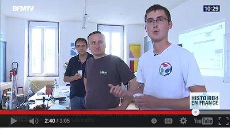 bfm tv histoires en france 29 6 2014 Le reportage de BFM TV au FabLab comtois Net-IKi à Biarne