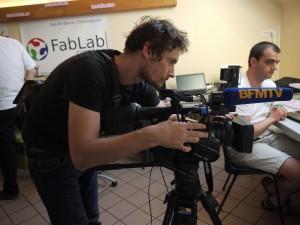 RégionBFM 1 Le reportage de BFM TV au FabLab comtois Net-IKi à Biarne