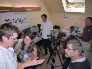 RégionBFM 2 Le reportage de BFM TV au FabLab comtois Net-IKi à Biarne