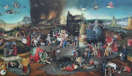 Art : Les tableaux célèbres revisités par Pierre-Adrien Sollier La Tentation de Saint-Antoine, Bosch