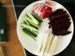 Rouleaux de printemps végétalien sauce miel curry RPrintempsVégétalienBLOG6