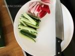 Rouleaux de printemps végétalien sauce miel curry RPrintempsVégétalienBLOG5