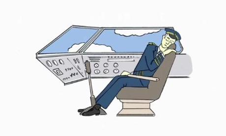 Les 10 positions du sommeil en avion Demetri-Martin-airplane-sleeping-positions010
