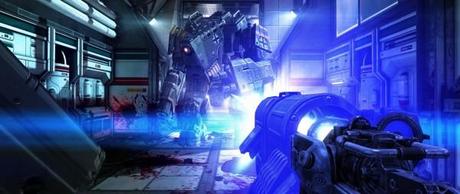 Grossaufnahme auf Wolfenstein The New Order Wolf03