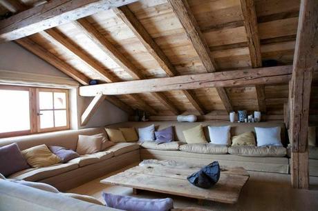 Chalet du Golf Megève Home dsgn via Nat et nature Une pièce en plus sous les toits, pourquoi pas ?