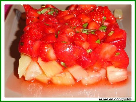 TARTARE DE FRAISES ET ANANAS AU CITRON tartare de fraises-ananas-9704