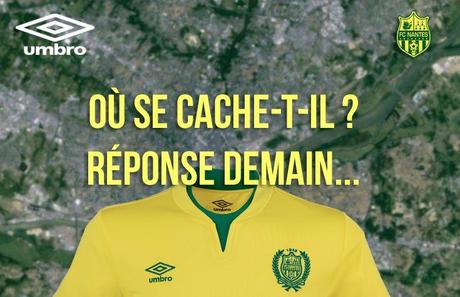 Umbro organise une chasse au trésor pour le nouveau maillot du FC Nantes