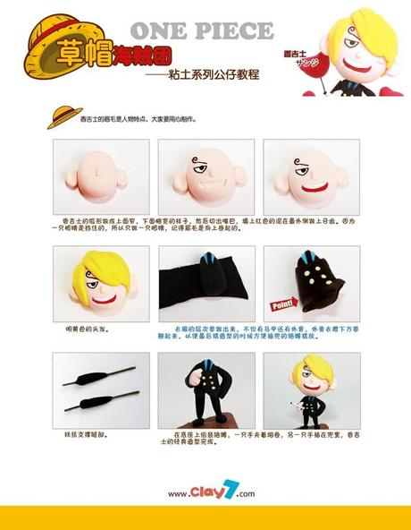 Tuto Fimo : One piece tuto_modelage_one_piece4