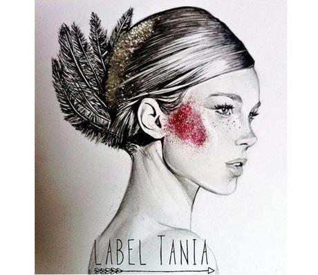 Fashion illustrations by Label Tania