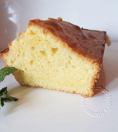 cake madeleine citron menthe  (3)