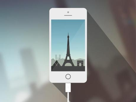 Paris, Londres en fond d'écran sur votre iPhone
