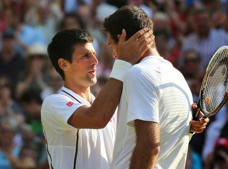 Dans les tribunes de Wimbledon...