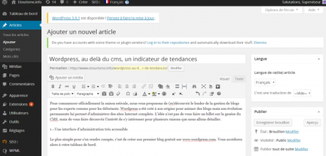 WordPress, au delà du cms, un indicateur de tendances wp1