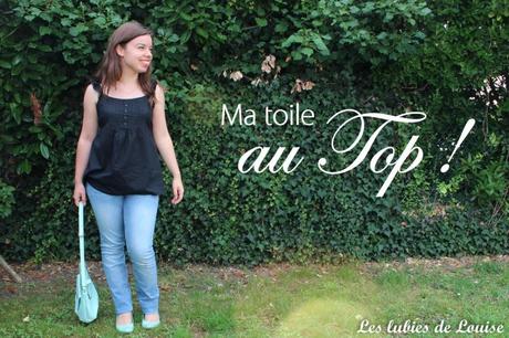Mission petit tops d’été – n°1 Top noir new Look - Les lubies de louise-titre
